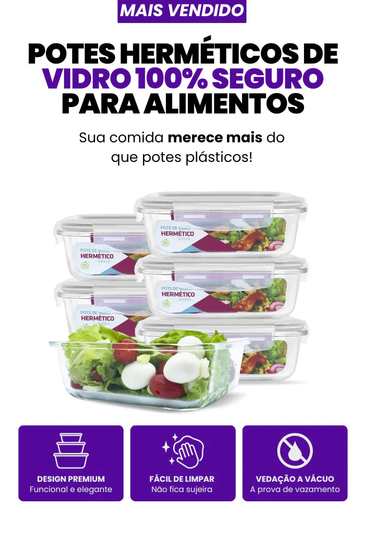 OFERTA: Kit Hermético da Hestia