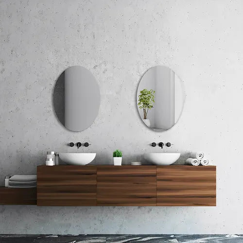 Espelho Sofisticado DecWall Oval