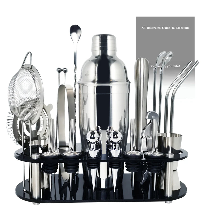 Kit Coquetelaria com 22 Peças
