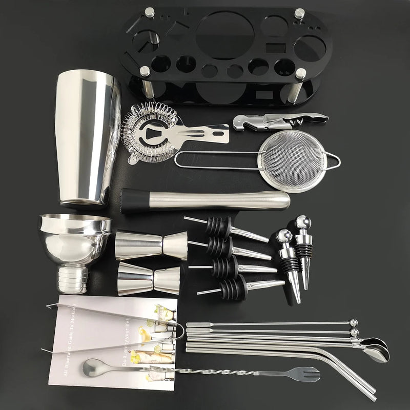 Kit Coquetelaria com 22 Peças