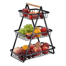 Cesto de frutas 3 andares