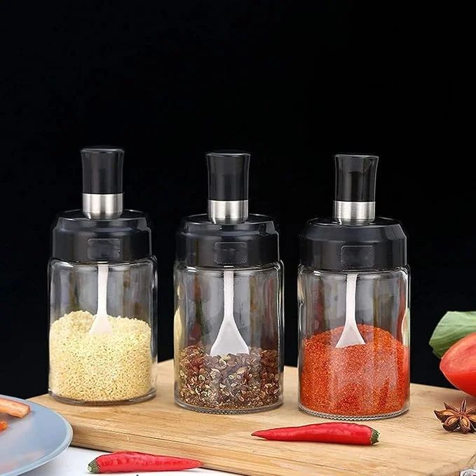 Porta temperos com colher