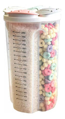 Pote hermético com divisórias