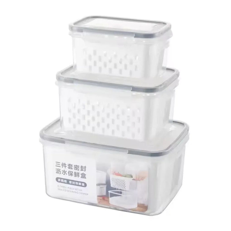 Kit caixas de armazenamento