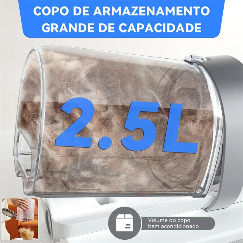 Estação Aspirador para cães e gatos