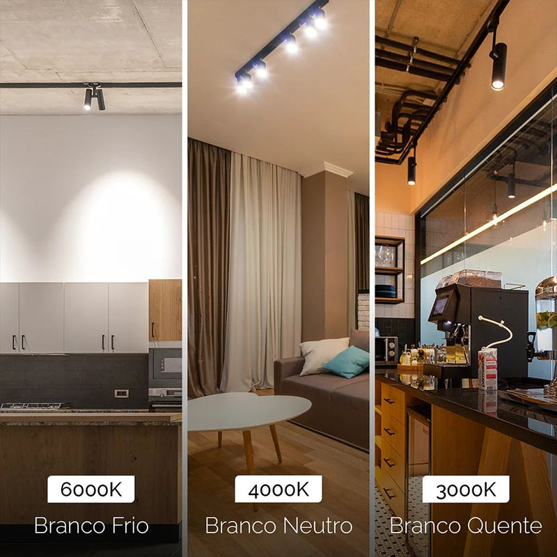 Spot para trilho eletrificado