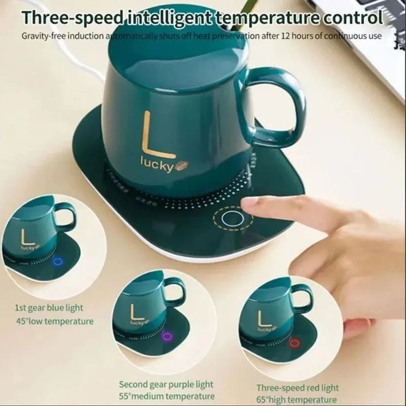 Caneca com aquecedor
