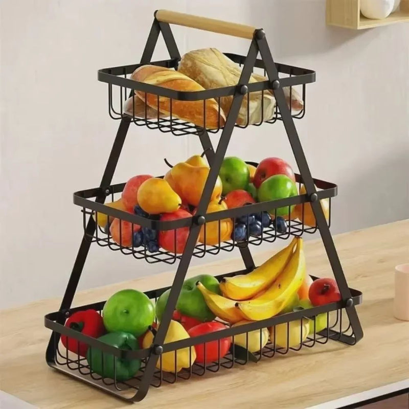 Cesto de frutas 3 andares