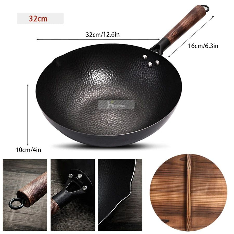 Panela Wok de ferro
