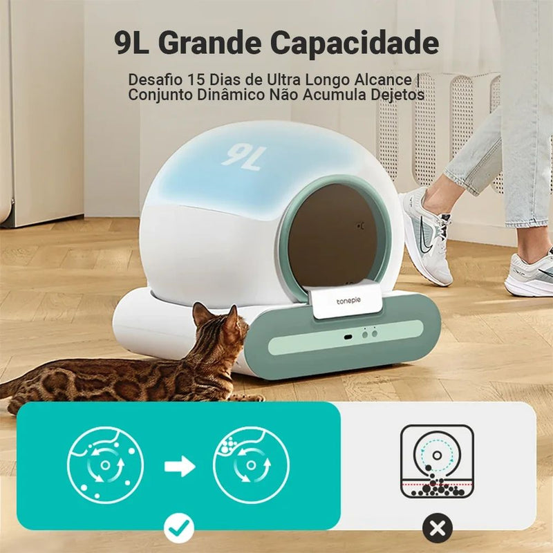 Caixa de areia inteligente