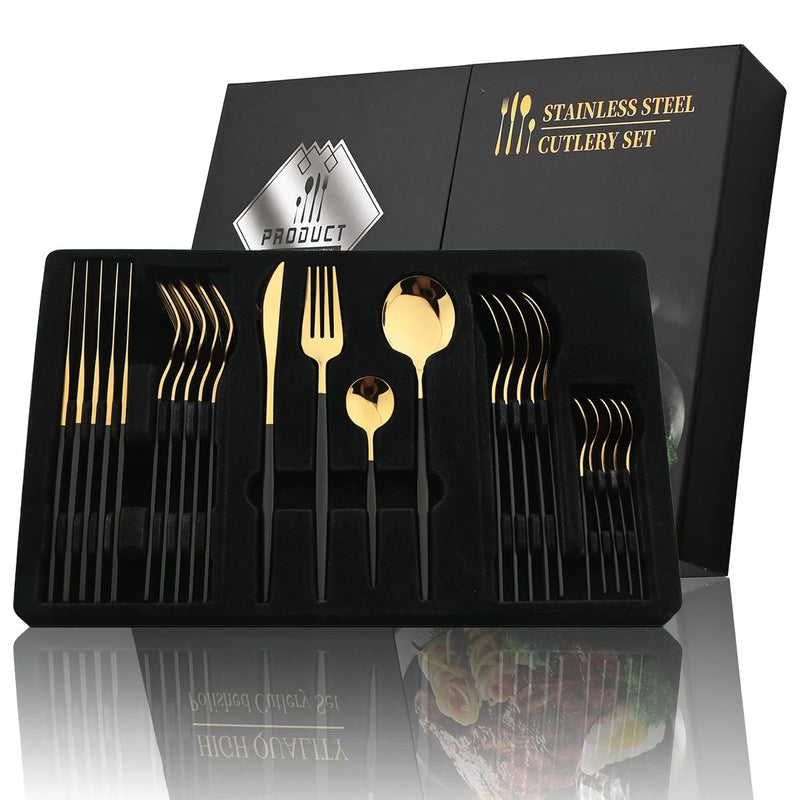 Conjunto de Talheres Gold